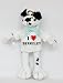 Plush Stuffed Dalmatian Dog toy with I Love Berkeley