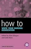 How to write your nursing dissertation