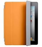 Magnetic Smart Cover Case Film for Apple Ipad 2nd - Orange Generic Branded