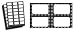 from Preserve Shop Black Gingham Jam Jar Labels Pack of 63