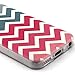Iphone 5c Case, JAHOLAN Pink Gray Wave Stripe Clear Bumper TPU Soft Case Rubber Silicone Skin Cover for iphone 5c