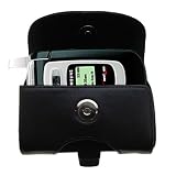 Horizontal Leather Case with Belt Clip/Loop for the Samsung SPH-A840 / PM-A840
