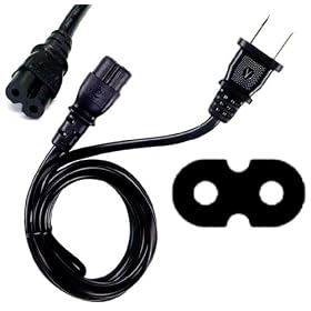 Power Cable Replacement for PSX, PS2, Xbox, Sega Saturn and Dreamcast Gaming Systems, and... by 