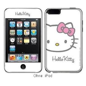 Sticker Autocollant Skin pour Apple iPod touch 2G 3G Hello Kitty White