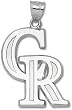 Colorado Rockies "Cr" Giant Charm/Pendant