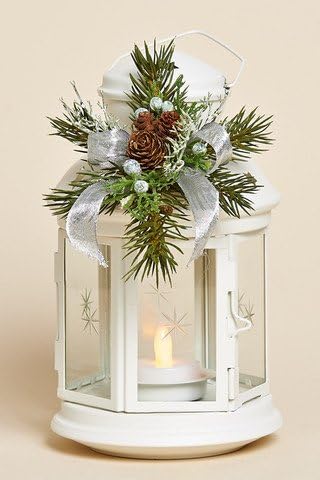 Juniper Bay Metal Lantern