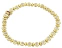 1 Carat I3 Diamond Invisible Setting Link Bracelet in 9ct Yellow Gold