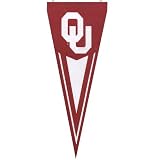 NCAA Oklahoma Sooners Crimson Quality Pennant
