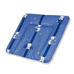 Pinolino 71321-1 - Wickelauflage Komfort, Folie, Kuschel-Eisb�r blau