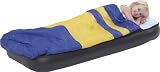 Kid's Combo Comfort Sleeping Bag and Inflatable Airbed Mattress - Use Together or Separate