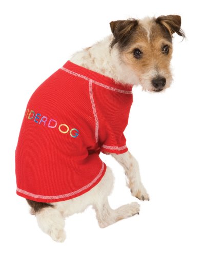 Fashion Pet Red Wonderdog Thermal Top for Dogs, Small