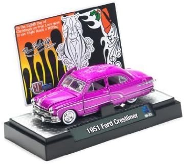 M2 MACHINES 1:64 12 DAYS OF CHRISTMAS EDITION 6 GEESE OF LAYING PINK 1957 DESOTO ADVENTURER DIE-CAST COLLECTIBLE by Auto Dreams