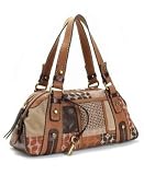 Fossil Lauren Patchwork Satchel