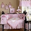 JoJo Designs 9-Piece Baby Crib Bedding Set - Fairy Tale Fairies Pink