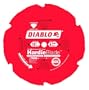 Freud Diablo 10-Inch by 6 Tooth Polycrystalline Diamond Tipped TCG Hardie Fiber Cement Saw Blade 5/8-Inch Arbor Perma-Shield Coated