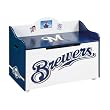 Milwaukee Brewers MLB Wooden Toy Chest
