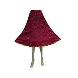 Bollywood Fashion Women Skirt Magenta Green Floral Print Cotton Skirts 30"