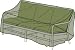 Outdoor Living : 3 Cushion Chaise Cover ON SALE NOW FOR $19.99