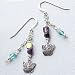 XXI The World Sterling Silver Earrings