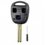 New 3 Buttons 37mm Short Blade Shell Keyless Remote Key For Lexus IS300 LX RX ES GX SC (CLBT/C/245/2002 ; DENSO 1512V)