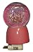 Seasons of Cannon Falls Pink Princess Crown Glitter Snowglobe Night Light - 6 Inches Tall