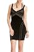 2b Lurex Crisscross Bodycon Dress - BLACK/GOLD (XS) 2b Lurex Crisscross Bodycon Dress - BLACK/GOLD (XS)