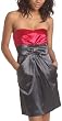 Teeze Me Juniors' Bow Pocket Tube Dress