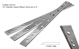 DeWalt DW735 13" Carbide Tipped Planer Knife set of 3