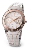 Skagen Ladies multi eye, rose gold case, stainless steel bracelet watch