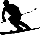 Snow Skier Style #1 Vinyl Wall Art Decal