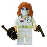 The Joker in Nurse Disguise - Hand Customized LEGO Batman Figure