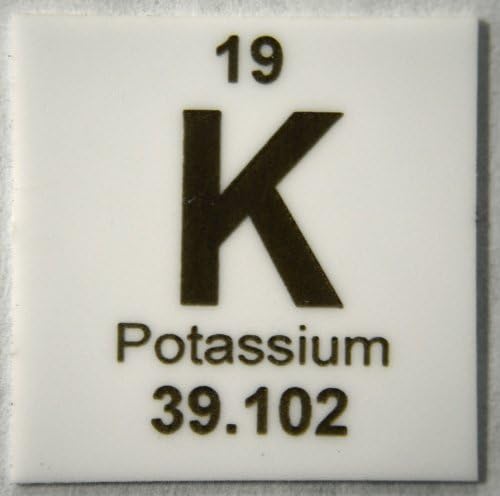 Alumina Scoring Wafer for Glass, Element Potassium