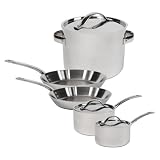 Gordon Ramsay by Royal Doulton Stainless-Steel 8-Piece Cookware Set