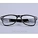 Fashion Retro Vintage Clear Lens Frame Wayfarer Trendy Cool Nerd Geek Glasses