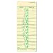 TOPS Time Cards, 3.5 x 9 Inch, Green Ink Front, Weekly Format, 100-Pack, Manila (12563)