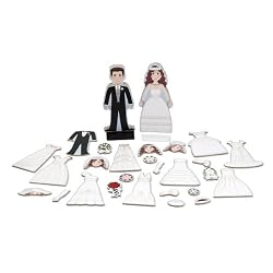 MELISSA & DOUG MAGNETIC BRIDE AND GROOM