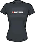 I Heart (Love) Dwight Women's Tee Shirt in 6 Colors Small thru XXL
