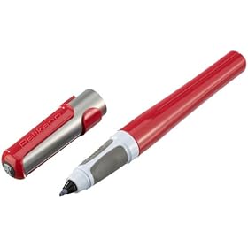 Pelikan 972430 - Penna stilografica Pelikano (R480), colore: Rosso + 2 cartucce di ricambio KM, colore: Blu Pelikan 972430 - Penna stilografica Pelikano (R480), colore: Rosso + 2 cartucce di ricambio KM, colore: Blu