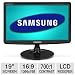Samsung S19A10N 18.5-Inch Class CCFL Monitor - Black