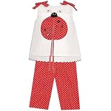 Newborn Baby Girls Clothing Spring LADYBUG Outfit RARE EDITIONS 0-9M