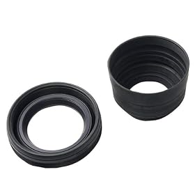 Hama 62mm Screw-In Rubber Zoom Lens Hood