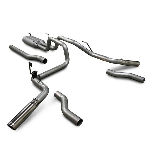 Flowmaster 17438 Cat-back System - Dual Rear/Side Exit - American Thunder - Moderate Sound