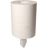 Georgia-Pacific SofPull 28125 White Premium 1-Ply Junior Capacity Centerpull Towel, 12" Length x 7.8" Width (Case of 8 Rolls, 275 per Roll)