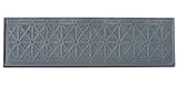 段差解消スロープ カーステップ 高さ10cm用 ロングタイプ 1枚 幅90cm×奥行25cm ダークグレー CS-100DG-L90