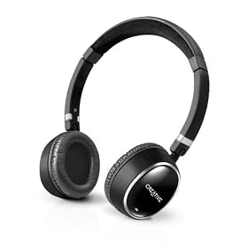 Creative WP-300 Wireless Headphones for use with Bluetooth-Enabled Phones, iPhone and Android plus Bluetooth MP3 Players
