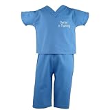 Scoots Infant Scrubs Doctor in Training, Blue