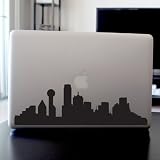Dallas Skyline decal, Vinyl Sticker, for Car Window, Laptop, Wall