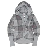 Triple Five Soul - Triple Five Soul - Women's Darby French Hooded Blazer (Carbon Grey Plaid)