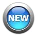 Wallmonkeys Peel and Stick Wall Decals - New Button - Removable Graphic