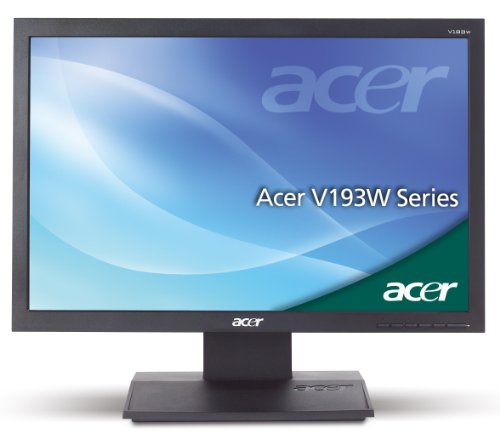 Acer V193WEOb 48,3cm (19 Zoll) Monitor (VGA, 5ms Reaktionszeit) schwarzmatt